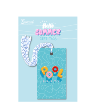 Summer Party Gift Tag SP072